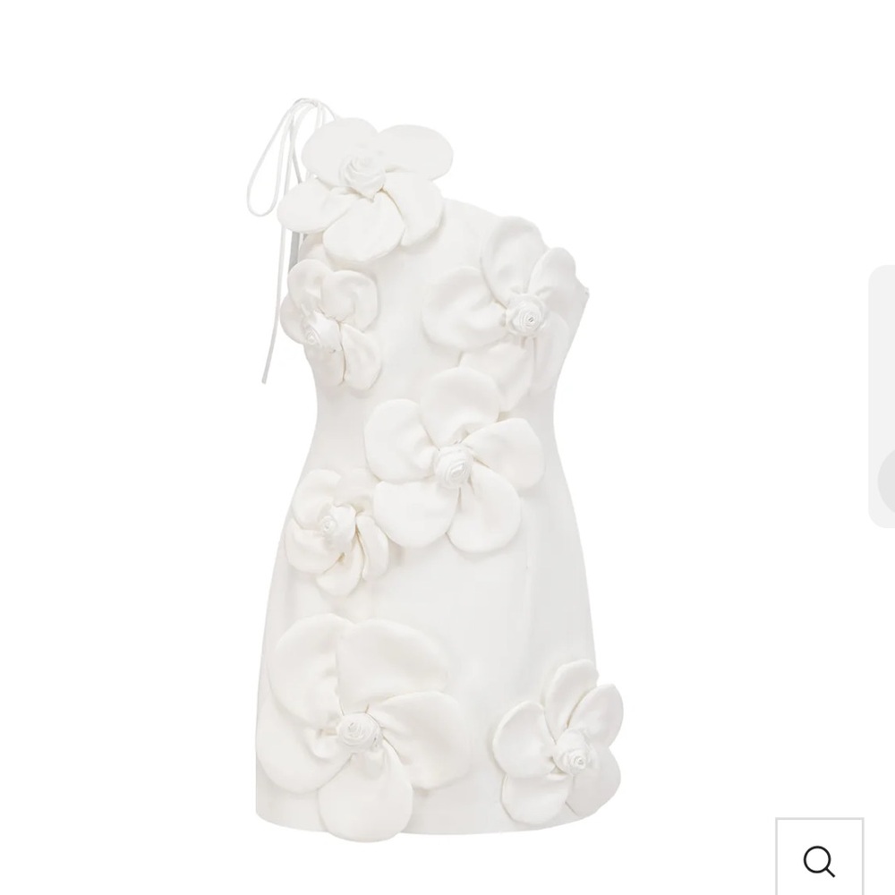LIANE FLORAL OFF-SHOULDER MINI DRESS